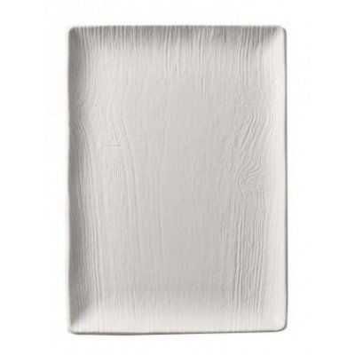ARBORESCENCE talerz prostokątny biały