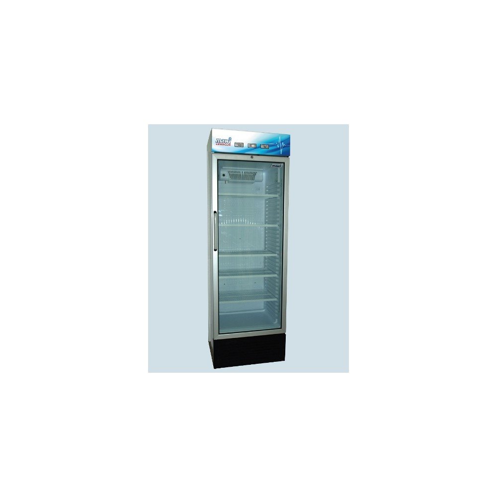 Szafa chłodnicza SCHMED 374 SR półki, termostat + rejestrator temperatury