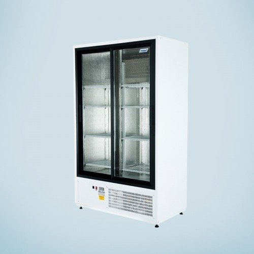 Szafa chłodnicza SCH 800/R drzwi przesuwne przeszklone z agregatem