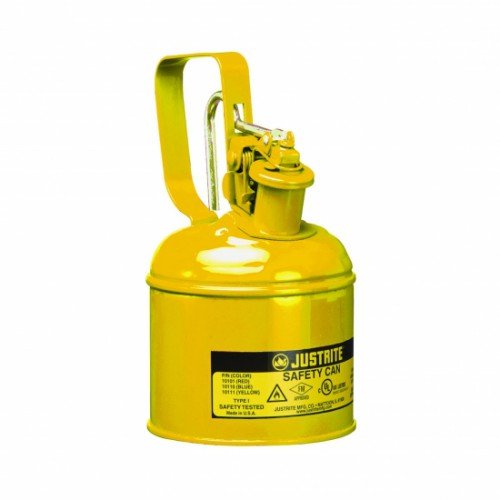 copy of Pojemnik zabezpieczający stalowy na płyny łatwopalne 0.5 l Typ I żółty
