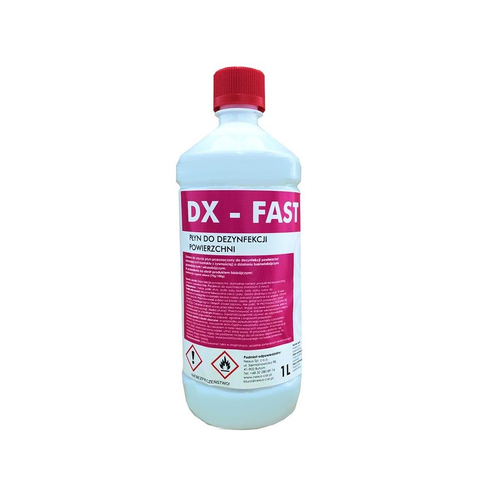 Płyn do dezynfekcji powierzchni na bazie alkoholu etylowego 1 litr