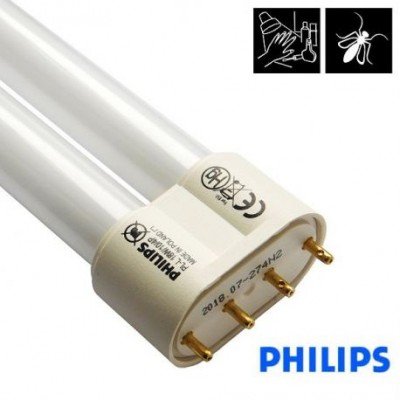 Lampa bakteriobójcza UV-C STERILON 36W do 15m2 243943 zdjęcie jak wyłączonej lampy świetlówka uv c philips