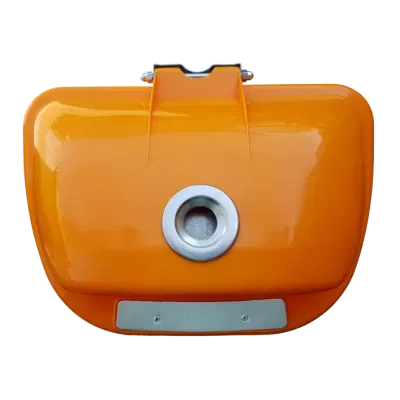 Kosz na śmieci miejski ogrodowy uliczny z tworzywa 50 litrów