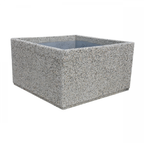 Donica betonowa kwadratowa miejska 150x150x85 cm