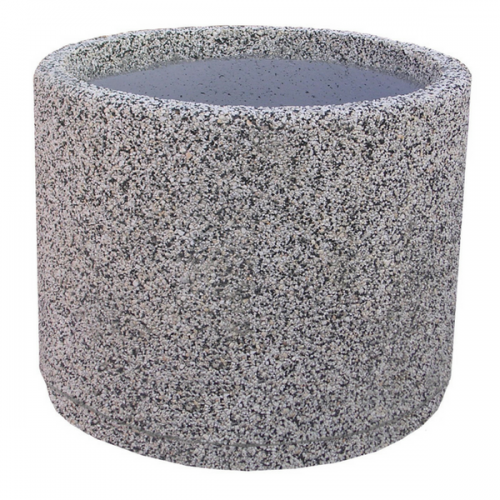 Donica betonowa okrągła miejska 90×70 cm