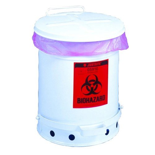 Pojemniki na odpady medyczne Biohazard 0593 biały