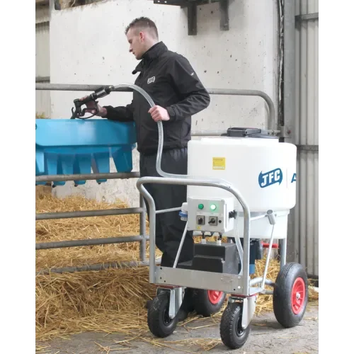 Wózek do przewozu mleka 170 l z mikserem