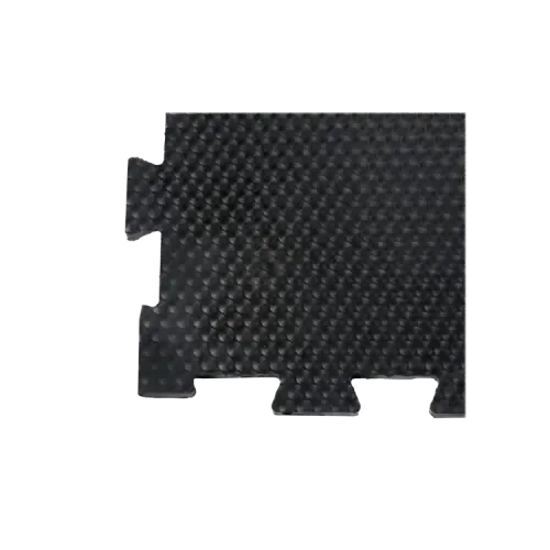 Mata gumowa antypoślizgowa dla bydła rolnicza 100 x 100 x 1,6 cm czarna