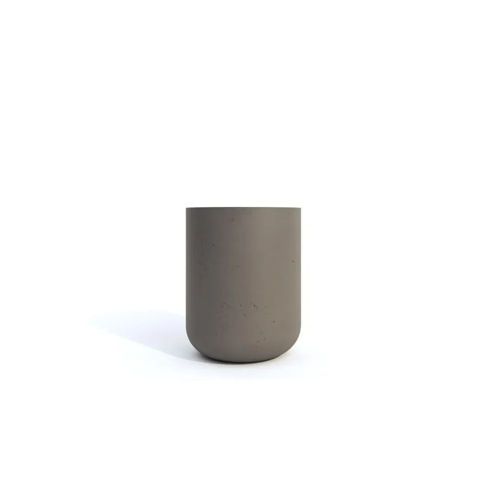 Donica betonowa Eila-S ∅23 X 35 cm antracyt