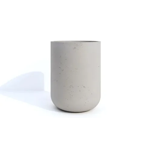 Donica betonowa Eila-XXL ∅75 X 100 cm szara