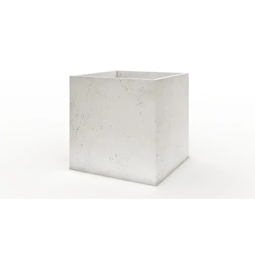 Donica betonowa Ingeborg 100X100X100 cm beton architektoniczny artline szara