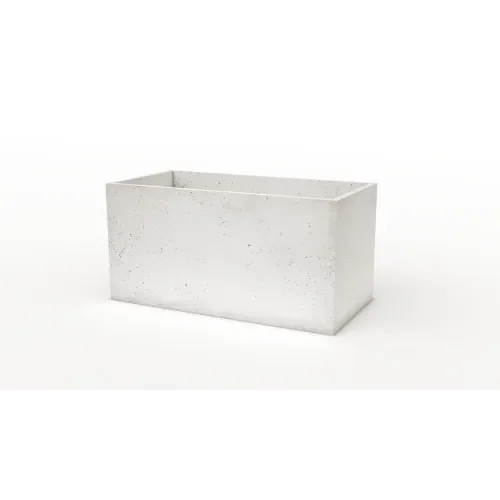 Donica betonowa Oskar 100X50X50 cm szara