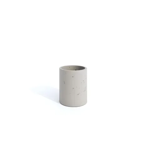 Donica betonowa Rolle-M ∅35 X 50 cm szara