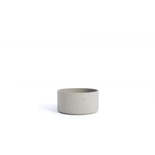 Donica betonowa Sirkel-M ∅50 X 25 cm szara