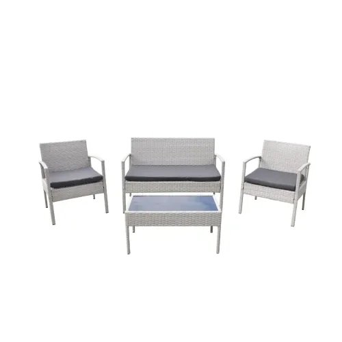Zestaw mebli ogrodowych Sycylia sofa 2x fotel stolik