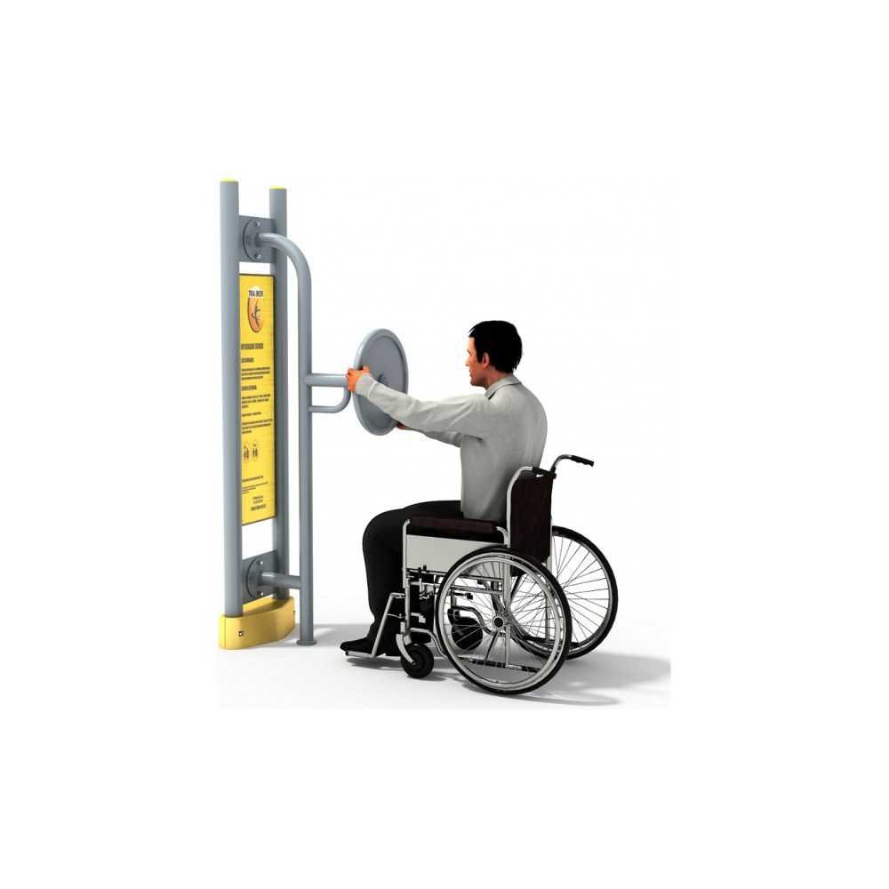 Dla niepełnosprawnych ED-02 A koło+pylon