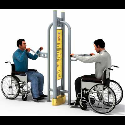 Dla niepełnosprawnych ED-05 A rower ręczny+pylon