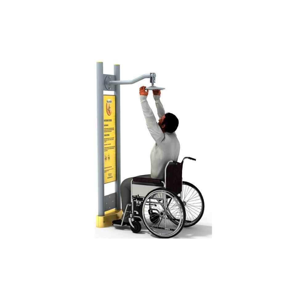 Dla niepełnosprawnych ED-06 A trenażer ramion koło+pylon