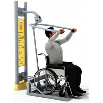 Dla niepełnosprawnych ED 09 wyciąg górny z platformą pylon