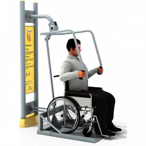 Dla niepełnosprawnych ED 10 wyciskanie z platformą pylon