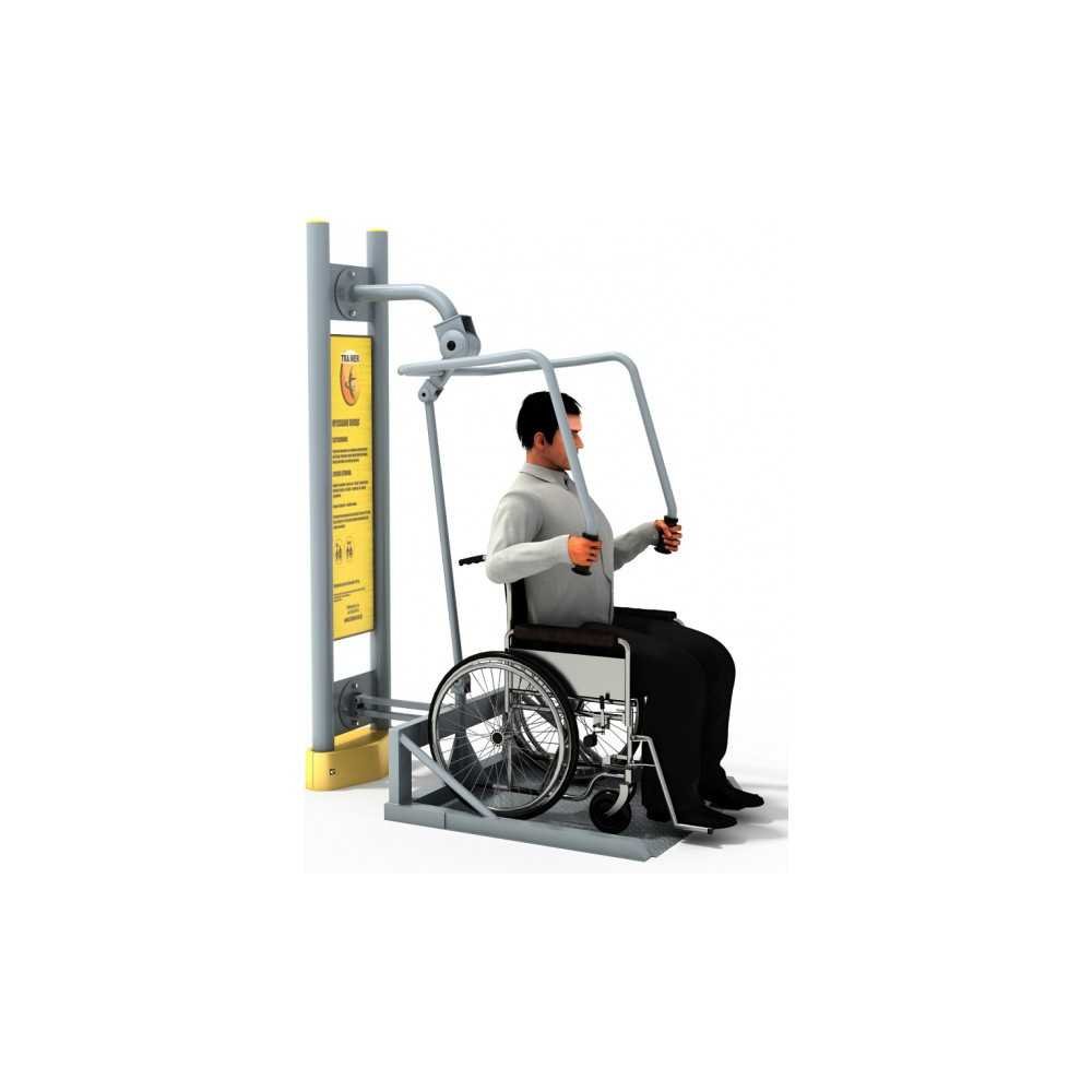 Dla niepełnosprawnych ED 10 wyciskanie z platformą pylon