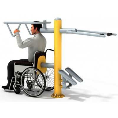 Dla niepełnosprawnych FD 400 urządzenie dwustanowiskowe słup 2