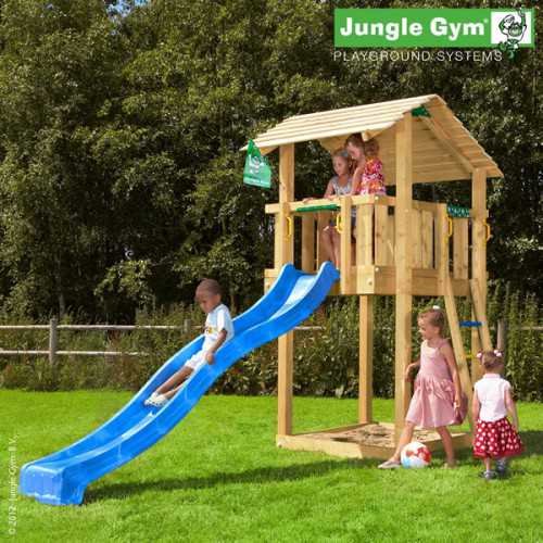 Drewniany plac zabaw Jungle Gym SHELTER