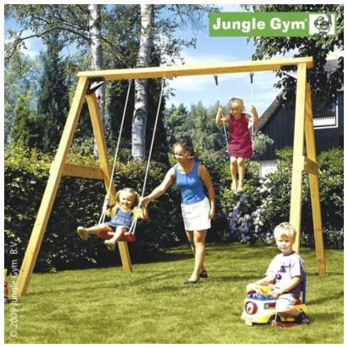 Drewniany plac zabaw Jungle Gym SWING