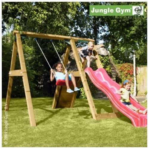 Drewniany plac zabaw Jungle Gym PEAK