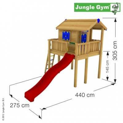Platforma ogrodowa Jungle Gym PLAYHOUSE XL