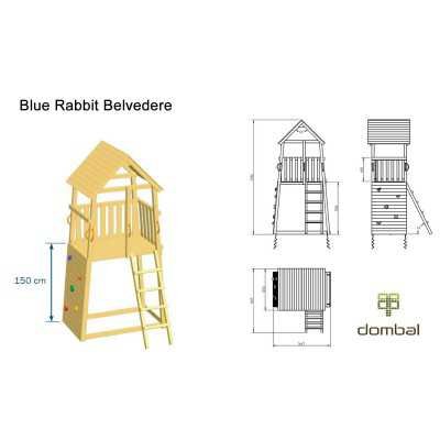 Plac zabaw dla dzieci Blue Rabbit BELVEDER