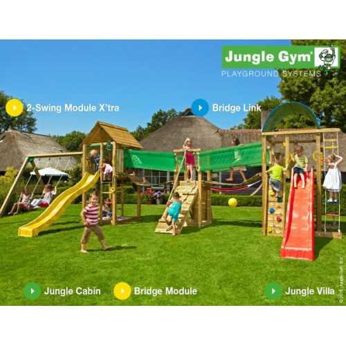 MEGA Kombinacja placu zabaw Jungle Gym GIANT