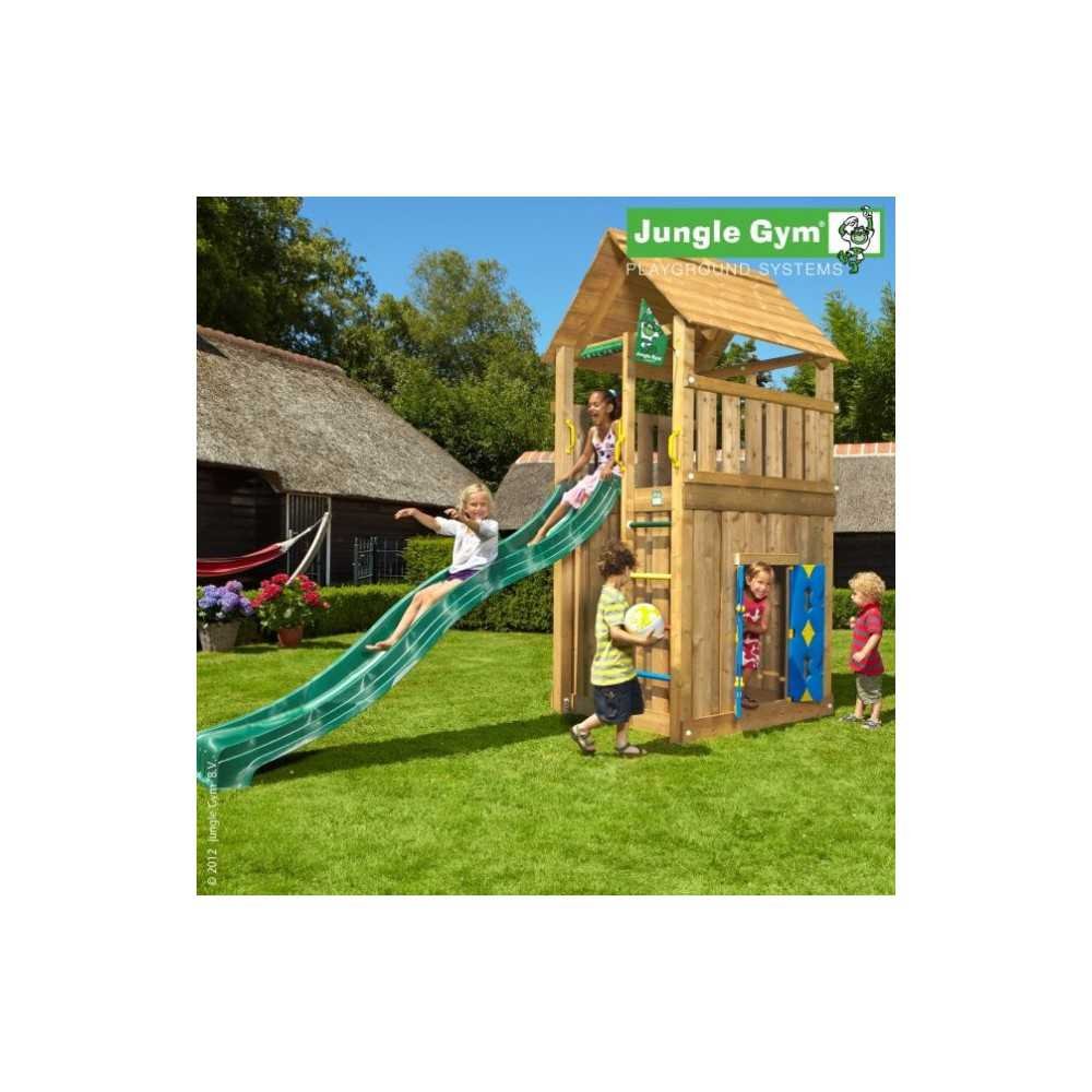 Drewniana kombinacja placu zabaw Jungle FULL HOUSE